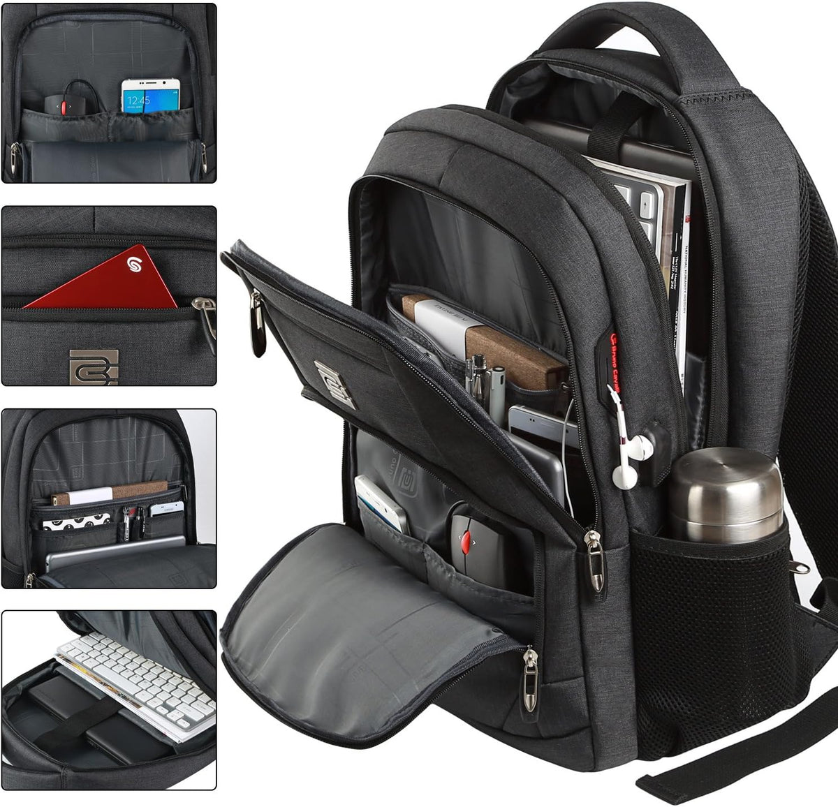 Volher_Laptop_Backpack,Business_Travel_Anti_Theft_Slim_College_Backpack