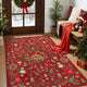 3' x 5' (Rectangular) - Christmas Red