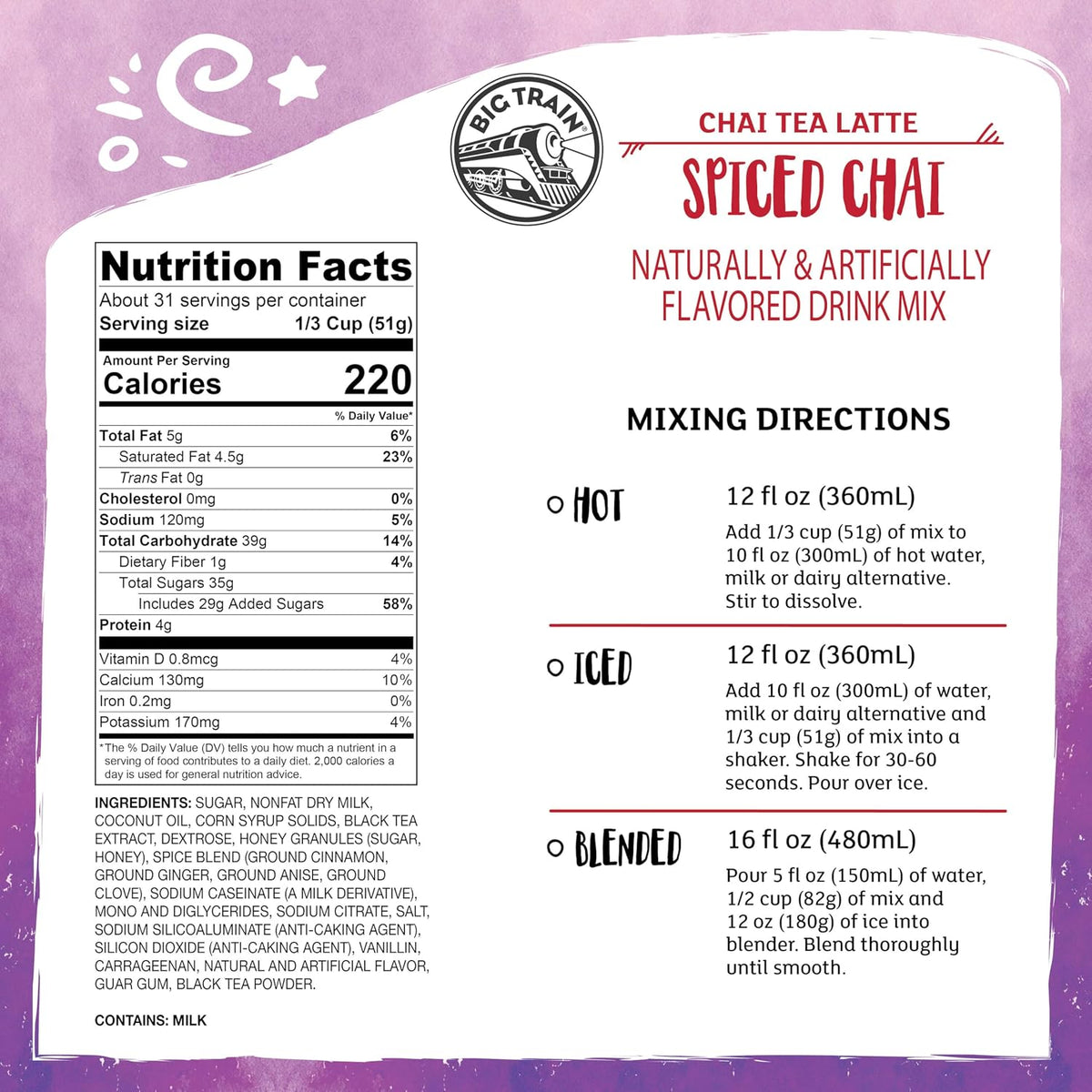 Big_Train_Spiced_Chai_Tea_Latte_Beverage_Mix,_3.5_Pound_(Pack_of_1)