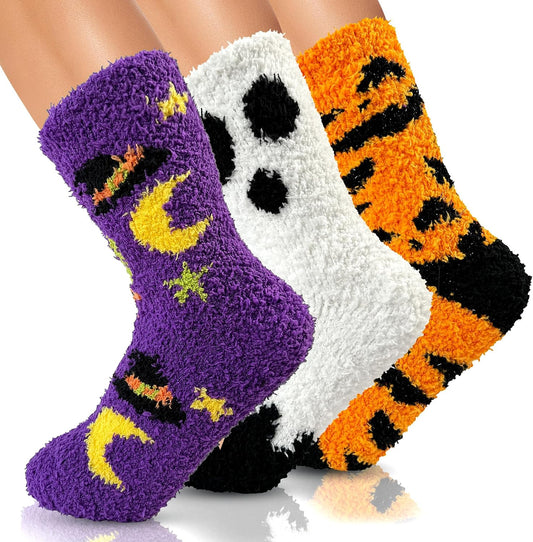 AIVEI_Womens_Buttery_Soft_Fuzzy_Socks_Halloween_Gifts_Boo_Basket_Stuffers