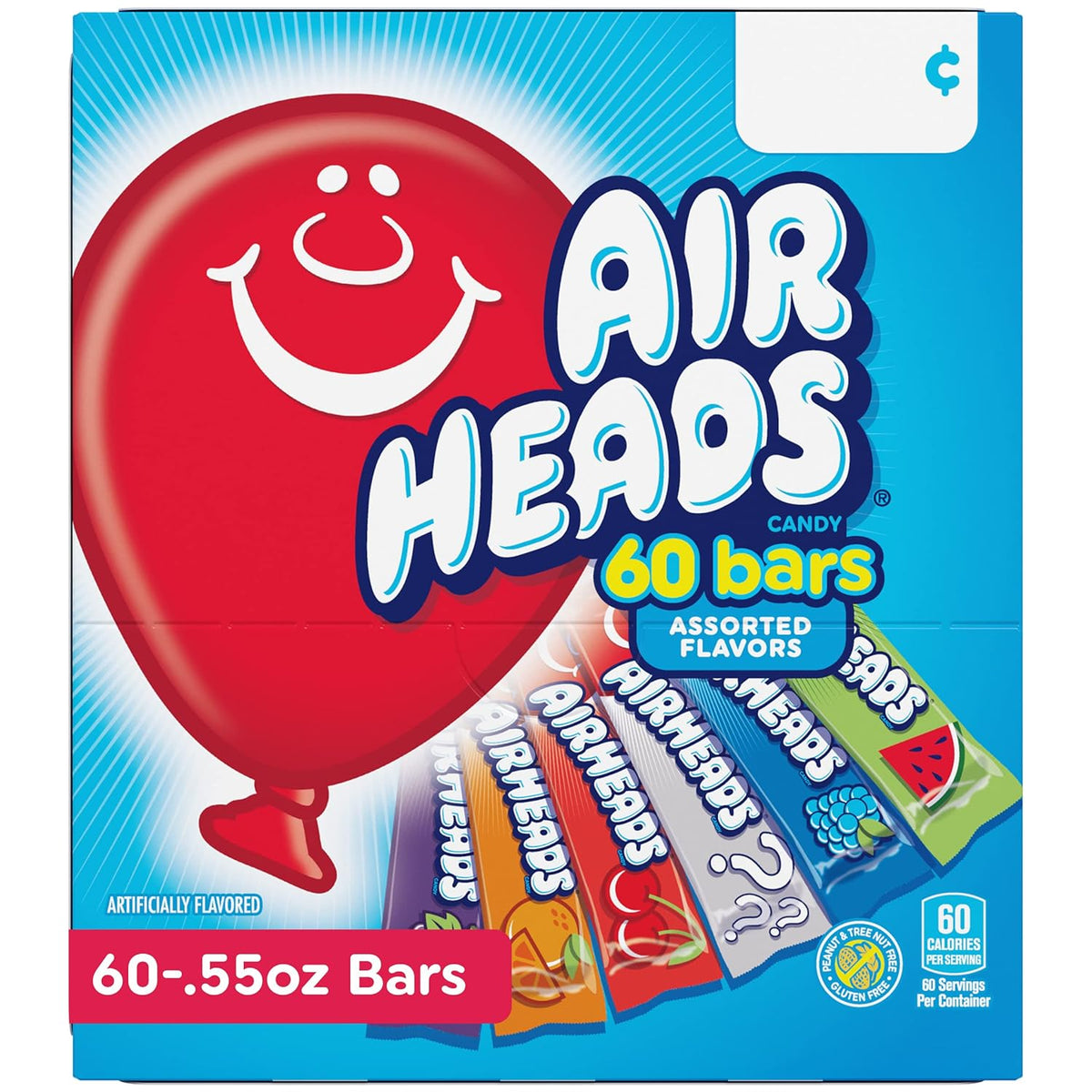 Airheads Sour Non-Chocolate Taffy – Outdoor Movie Night and Patio Candy Bar Offering That Holds Up in the Heat