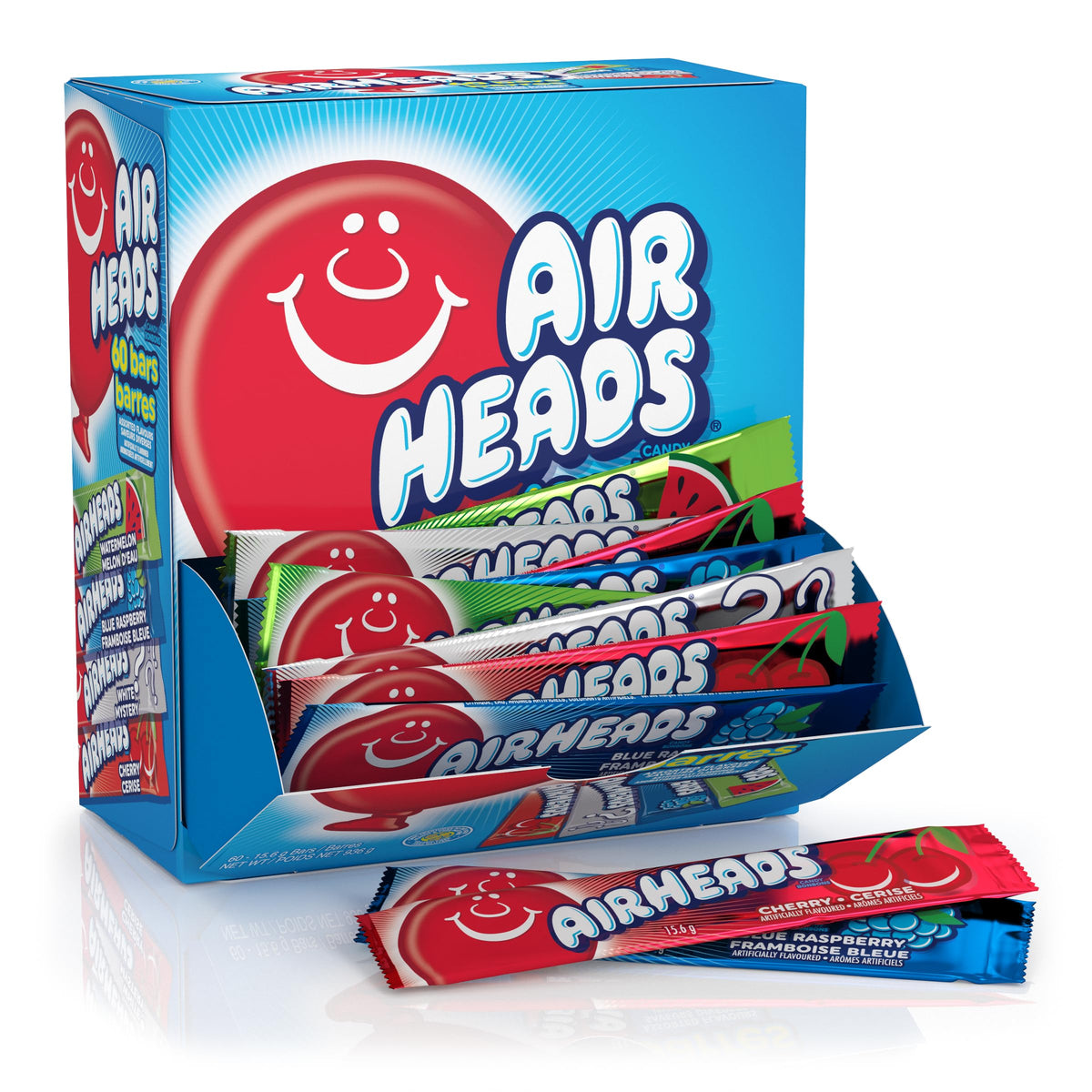 Airheads Sour Non-Chocolate Taffy – Outdoor Movie Night and Patio Candy Bar Offering That Holds Up in the Heat