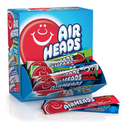 Airheads Sour Non-Chocolate Taffy – Outdoor Movie Night and Patio Candy Bar Offering That Holds Up in the Heat