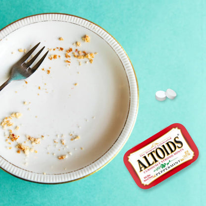 ALTOIDS Peppermint Mints – Understated Metal Mint Tin for Intentional EDC and Minimalist Pockets