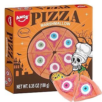 Amos Halloween Body Part Gummies – Hygienic Single-Serve Candy for Children's Birthday Parties, Classroom Goody Bags & Doorstep Treats