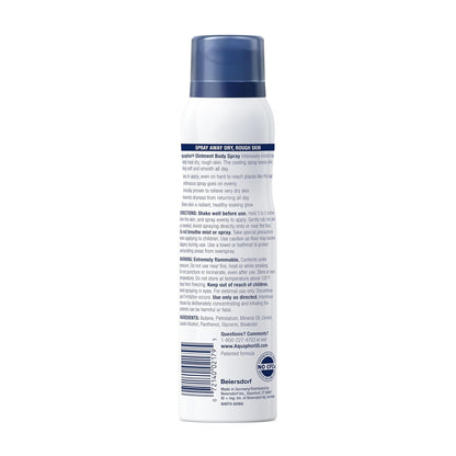 Aquaphor Ointment Body Spray – Preservative-Free Dry Skin Relief for Nursing Care and Elderly Care