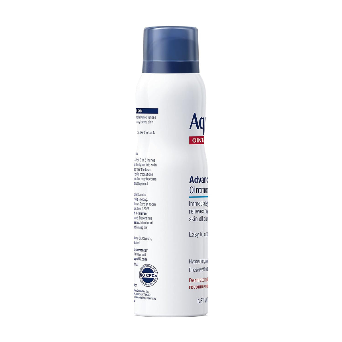 Aquaphor Ointment Body Spray – Preservative-Free Dry Skin Relief for Nursing Care and Elderly Care