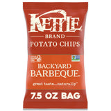 Kettle Brand Potato Chips Krinkle Cut Truffle and Sea Salt, 7.5 Oz – Durable Kettle Chips for Patio Dining and Tailgates