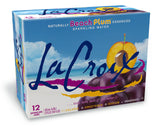 LaCroix Black Razzberry Sparkling Water – Guilt-Free Wind-Down Beverage for Wellness Routines and Meditation Spaces