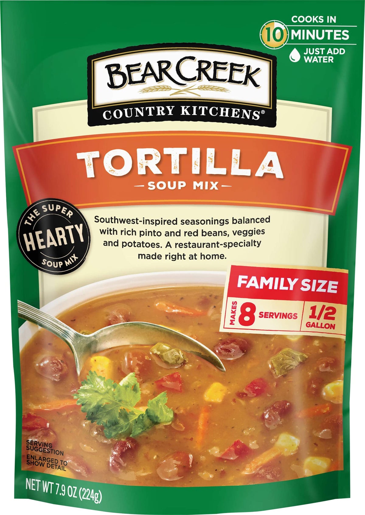 Bear Creek Tortilla Soup Mix – Affordable Pantry Staple for Homemade Soups, Chilis, and Chowders