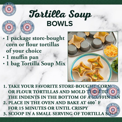 Bear Creek Tortilla Soup Mix – Affordable Pantry Staple for Homemade Soups, Chilis, and Chowders