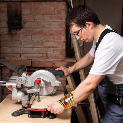 BINYATOOLS Magnetic Wristband – Cool Housewarming and Holiday Gift for Carpenters, Electricians, and Trade Pros