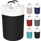BlissTotes Home Office Laundry Basket for Efficient Workday Routines, Foldable Hamper Behind the Desk