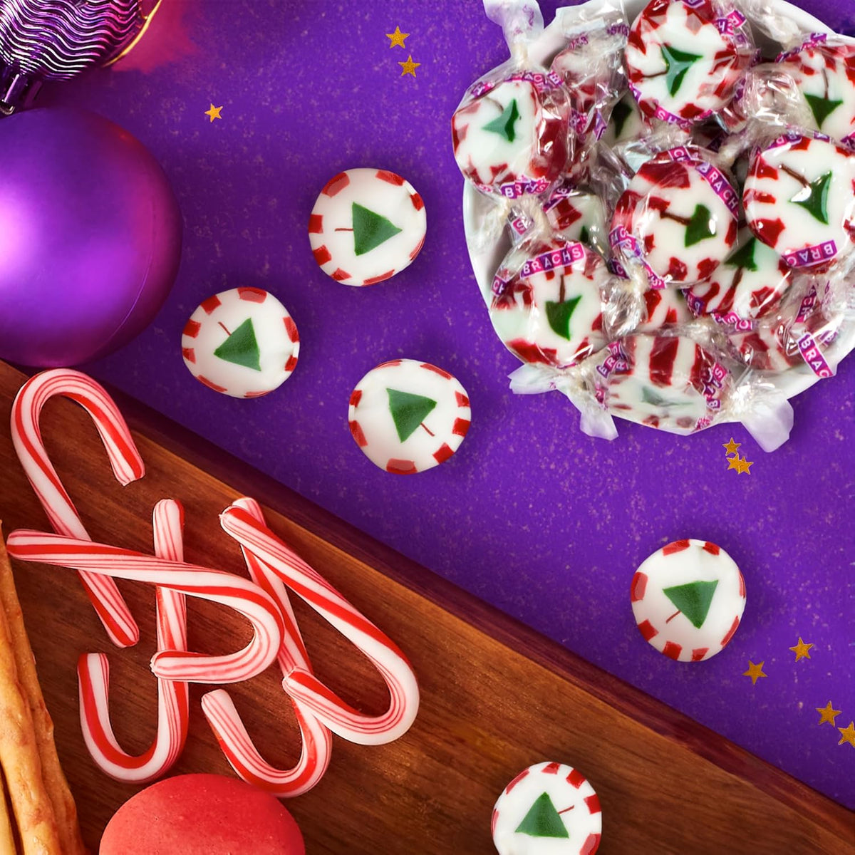 Brach's Peppermint Christmas Nougats – Easy Last-Minute Holiday Gift Idea for Teachers, Neighbors, and Office Gift Exchanges