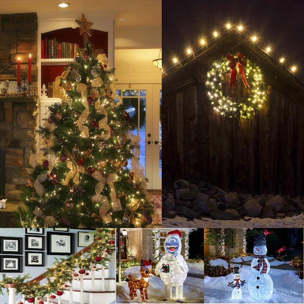 [Brand] 50 LED String Lights – Family-Friendly Kids Room Lighting, 8 Modes Auto Timer