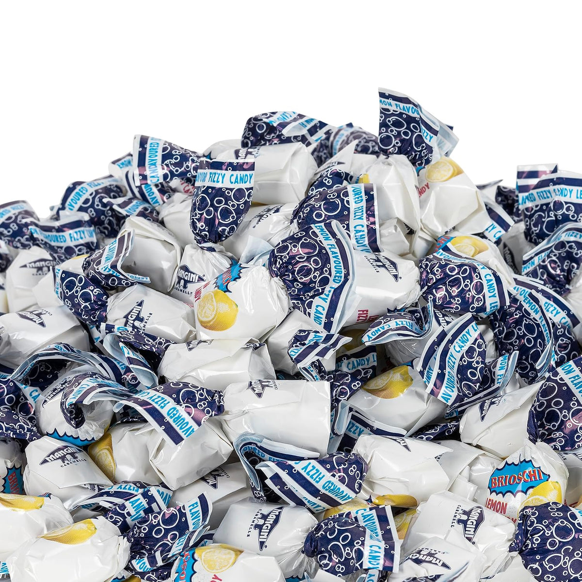 Brioschi Lemon Effervescent Italian Candy – Mindful Indulgence with Real Lemon Juice and Citrate