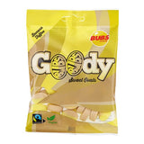 Bubs Goody Sweet Ovals Banana Caramel – Fairtrade Kids' Sweets for School Lunches and Snack Drawers, 2 x 90g