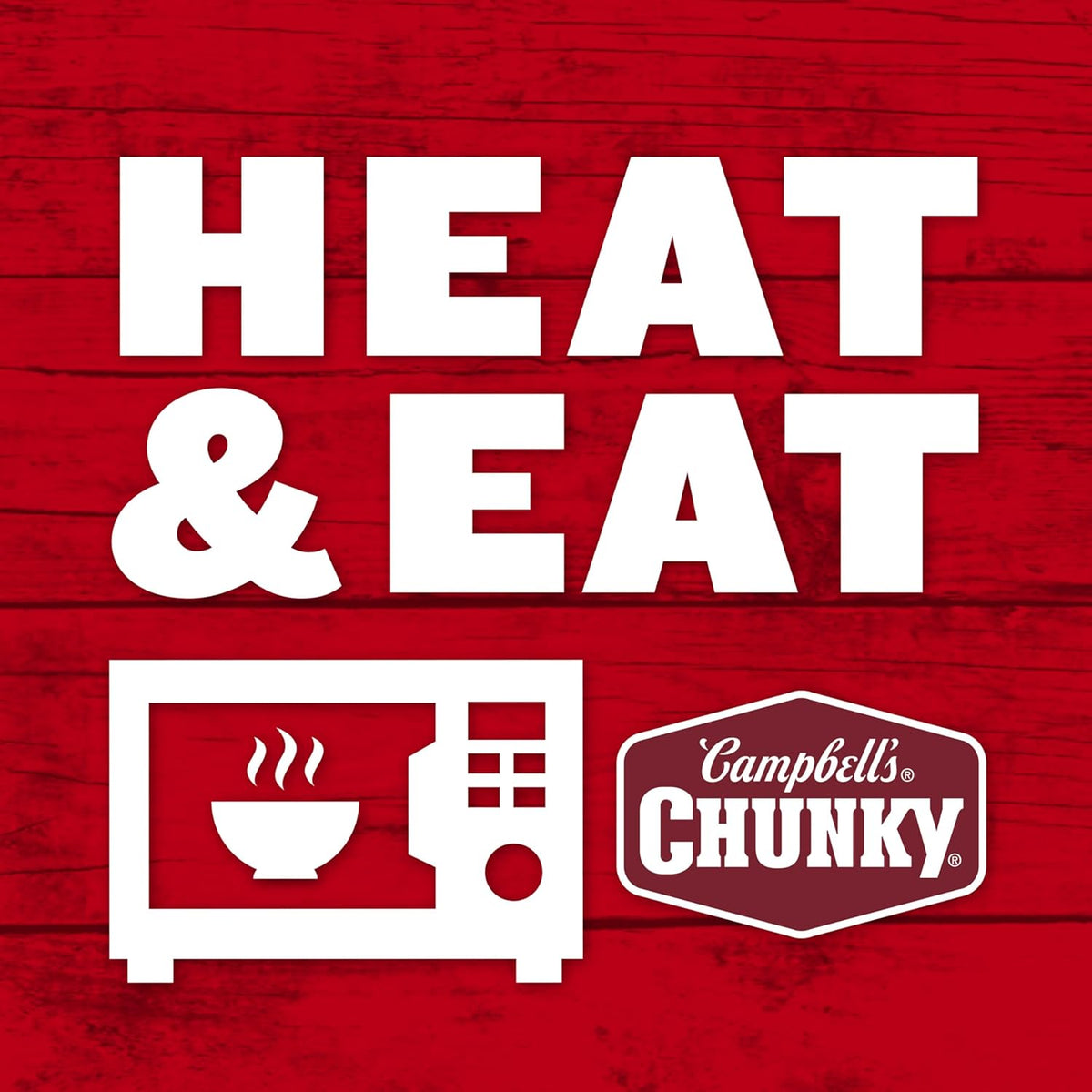 Campbell's Chunky Soup, Creamy Chicken and Dumplings – Wholesome 12g Protein Lunch for Mindful Eating