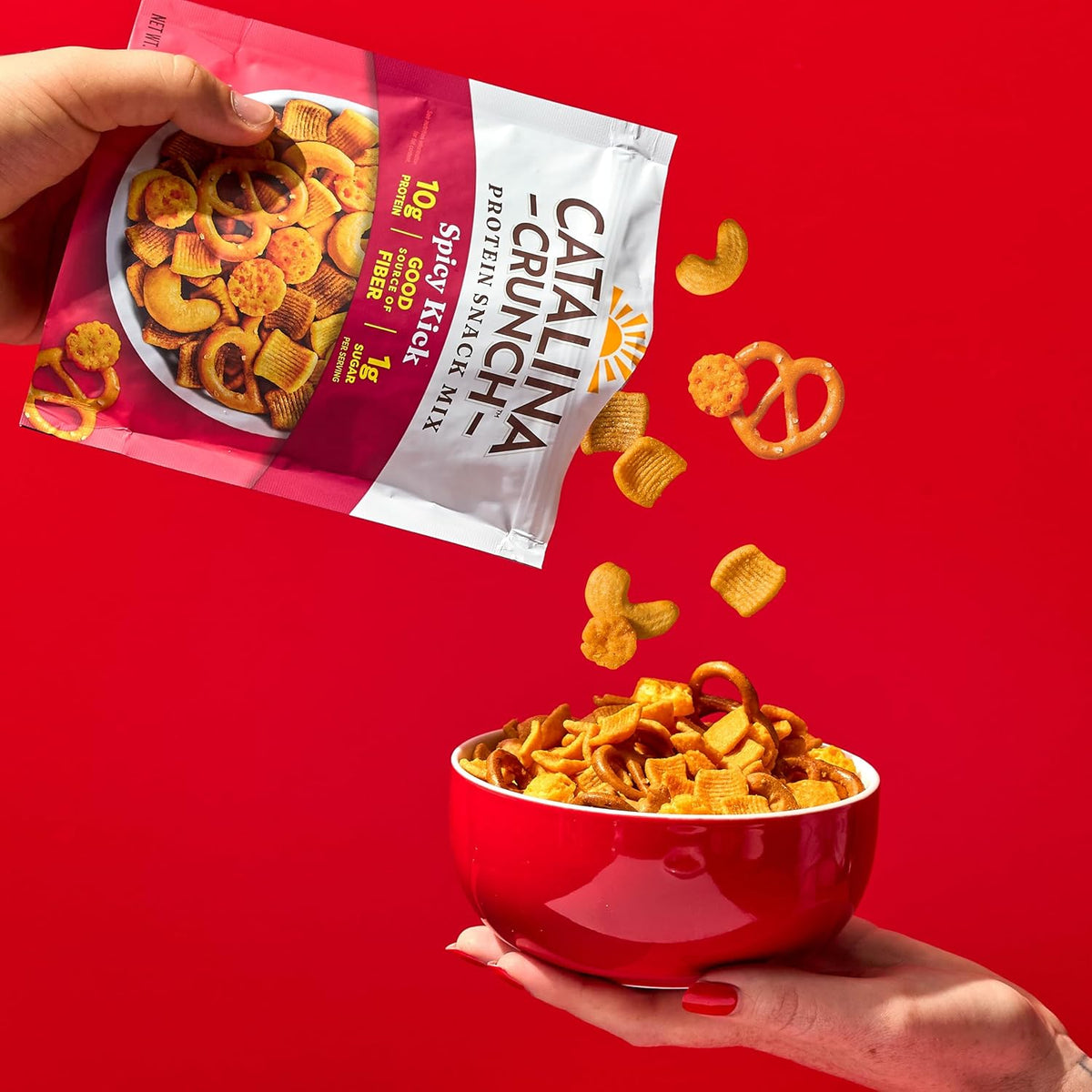 Catalina Crunch Protein Snack Mix - Low-Sugar After-School Snack for Kids' Pantry and Playdates