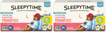Celestial Seasonings Sleepytime Immune Herbal Tea – Simple, Stringless Tea Bags for Less Waste Living
