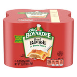 Chef Boyardee Beef Ravioli Easy-Open Cans – Reliable Pantry Meal So You Stay Focused on the Deadline, Not the Stove