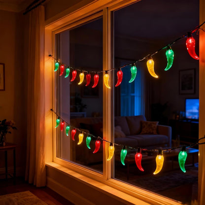 Chili Lights Co. Novelty Chili Lights – Unique Birthday Gift for Mom Who Loves to Cook, Decorative Kitchen Accent