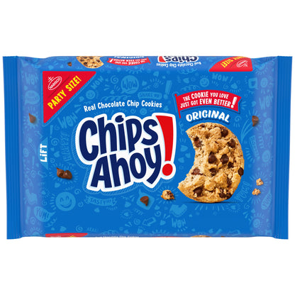 CHIPS AHOY! Chewy Confetti Cake & Original Chocolate Chip Cookies Variety Pack for Office Break Room, Pantry Stocking, and Team Snacking, 2 Packs