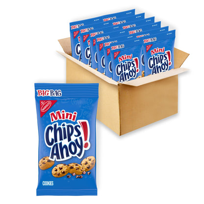 CHIPS AHOY! Chewy Confetti Cake & Original Chocolate Chip Cookies Variety Pack for Office Break Room, Pantry Stocking, and Team Snacking, 2 Packs
