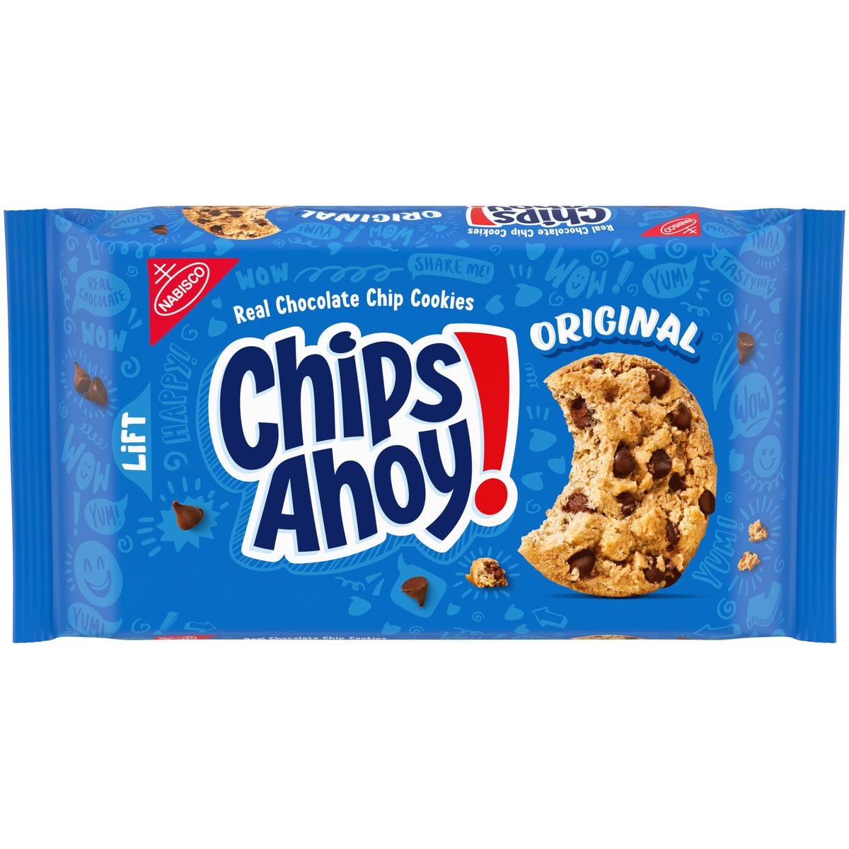 CHIPS AHOY! Chewy Confetti Cake & Original Chocolate Chip Cookies Variety Pack for Office Break Room, Pantry Stocking, and Team Snacking, 2 Packs
