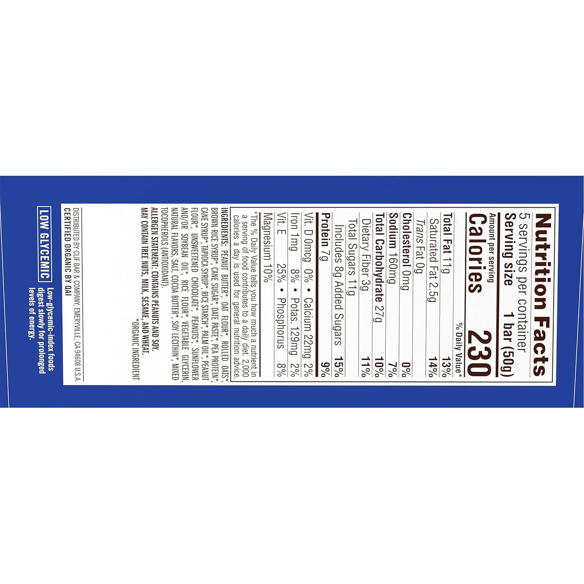 CLIF Nut Butter Bar – Pre-Meeting Fuel for Remote Workers and Study Sessions