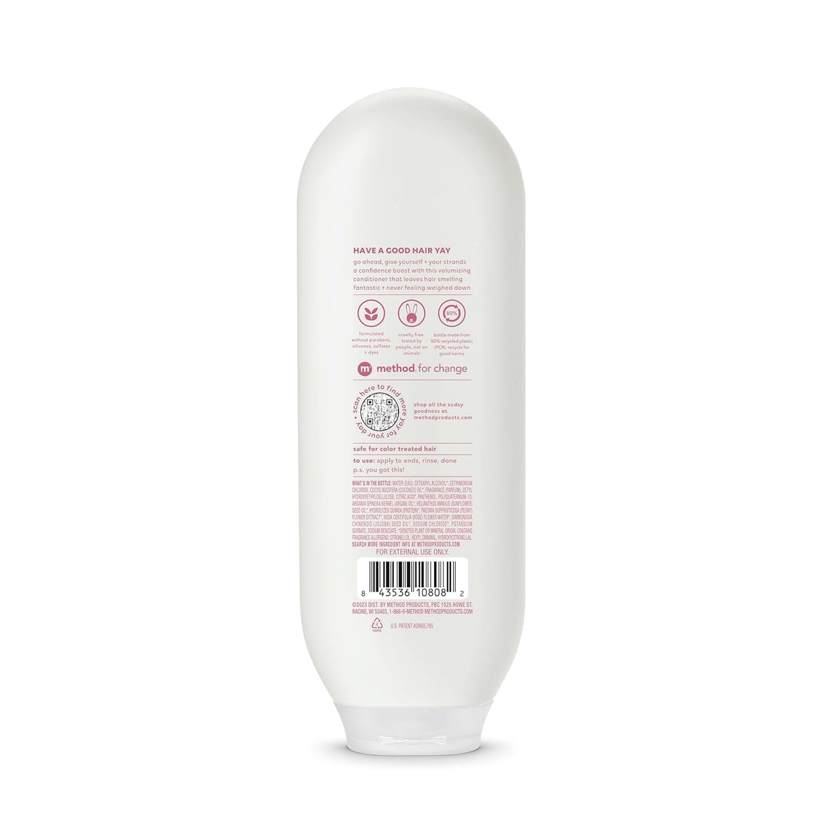 color-treated hair safe; helps lock in vibrancy and prevent fading