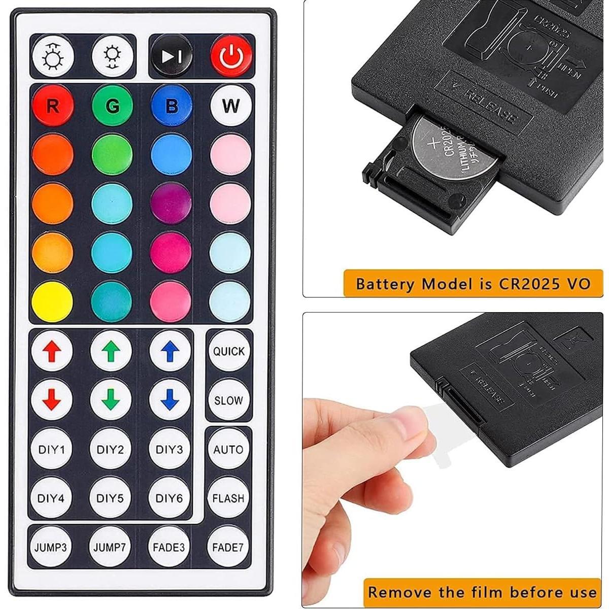 compatible with smd 5050, 2835, and 3528 rgb led strip lights