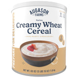 Augason Farms Creamy Wheat Cereal Bulk Can – Affordable Pantry Staple for Inflation-Smart Meal Planning, 6,480 Calories