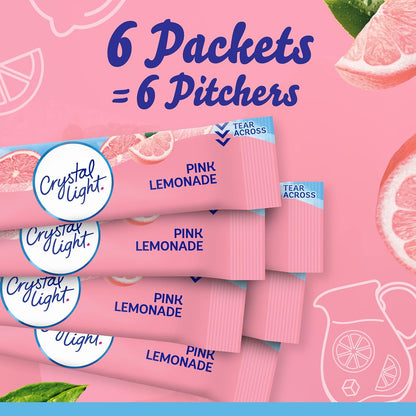 Crystal Light Naturally Flavored Lemonade Mix – Diabetic-Friendly Hydration for Health-Conscious Lifestyles