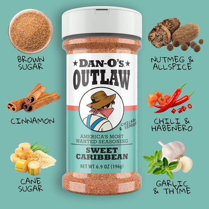 Dan-O's Outlaw Grilling Spice Collection – Weather-Ready Blends for Smoker Pits, Outdoor Kitchens, and Tailgates