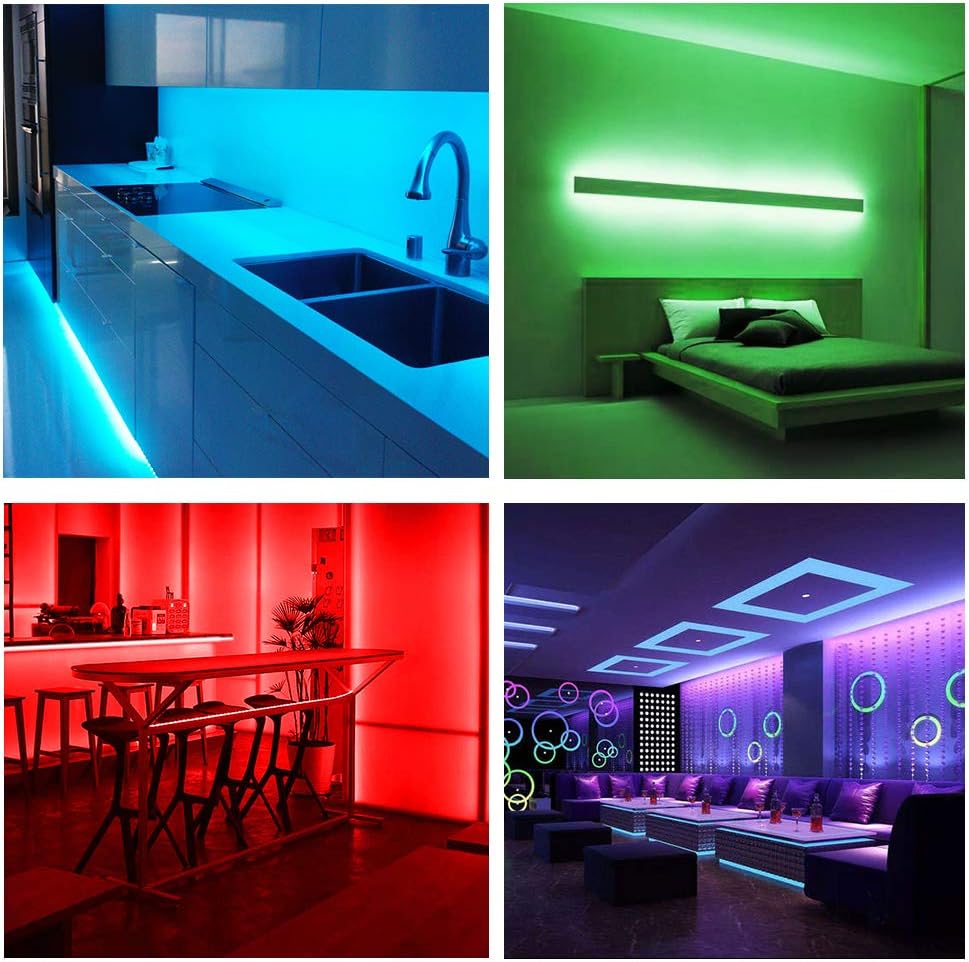 DAYBETTER LED Strip Lights Kit – Decorative Room Lighting for TV Backdrop and Shelving