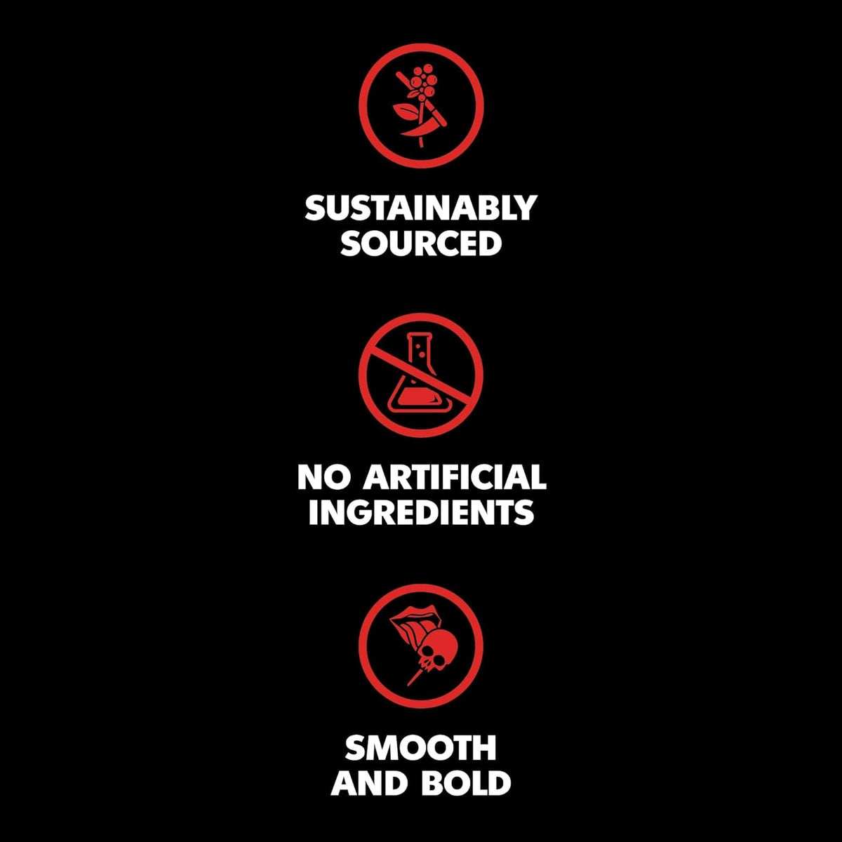 Death Wish Coffee – Fair Trade Heavy Body Ground Coffee for Clean-Eating Households and Health-Conscious Coffee Drinkers