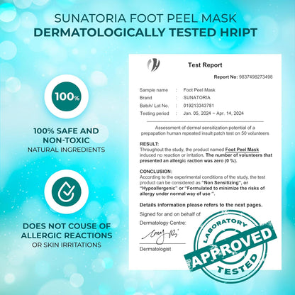 dermatologically tested orange-scented formula clinically validated for safety
