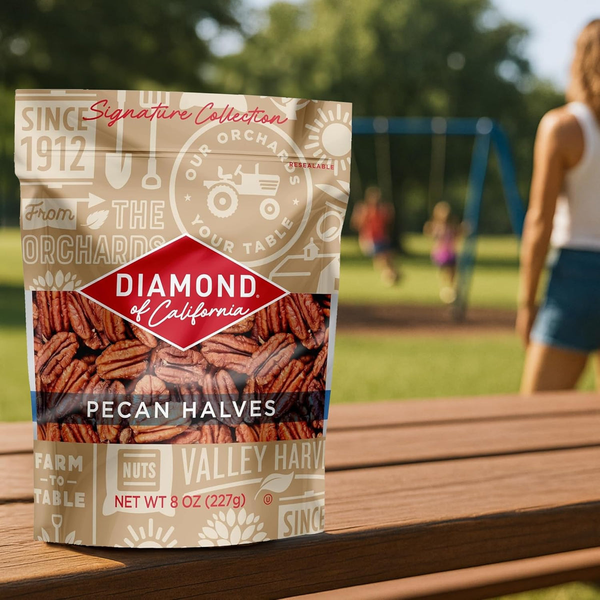 Diamond of California Chopped Pecans – Salt-Free Cooking Nut for Health-Conscious Home Chefs, Add-In for Smoothie Bowls and Baked Treats