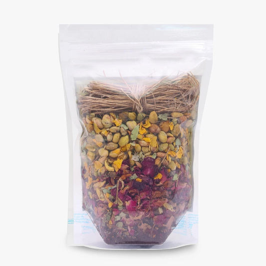 diy 3-step infusion: add herbs to 1 litre of carrier oil, soak 5–6 hours, strain and use