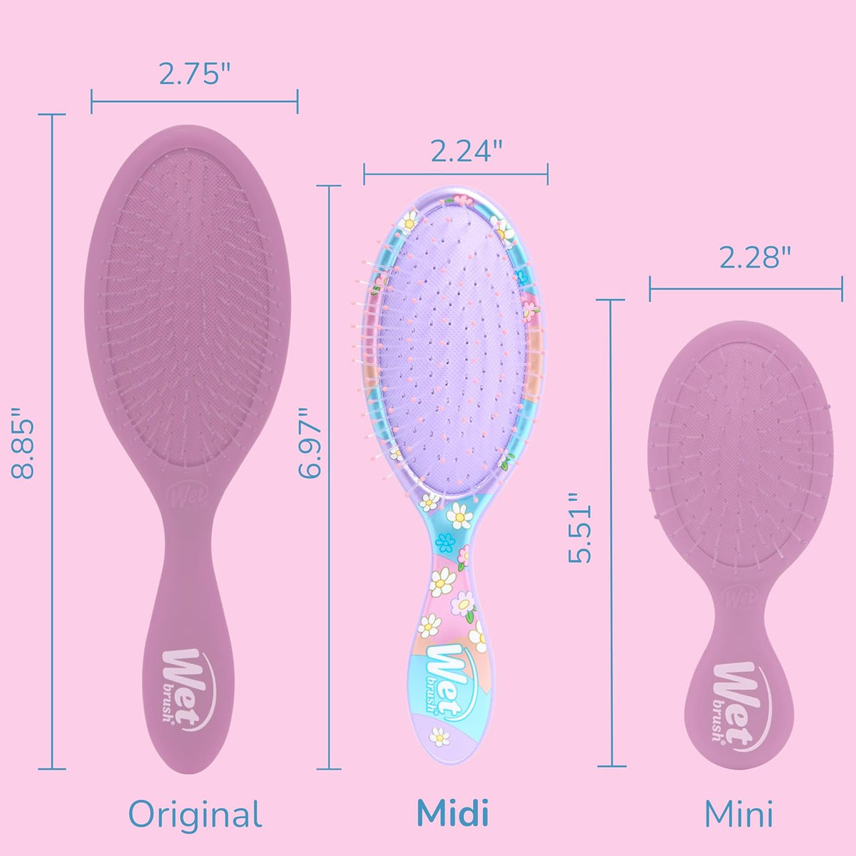 dual wet-or-dry functionality for bath time and morning touch-ups