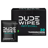 DUDE Wipes On-The-Go Flushable Travel Wipes – Backpacking Hygiene for Trails & Rest Stops, 30 Count