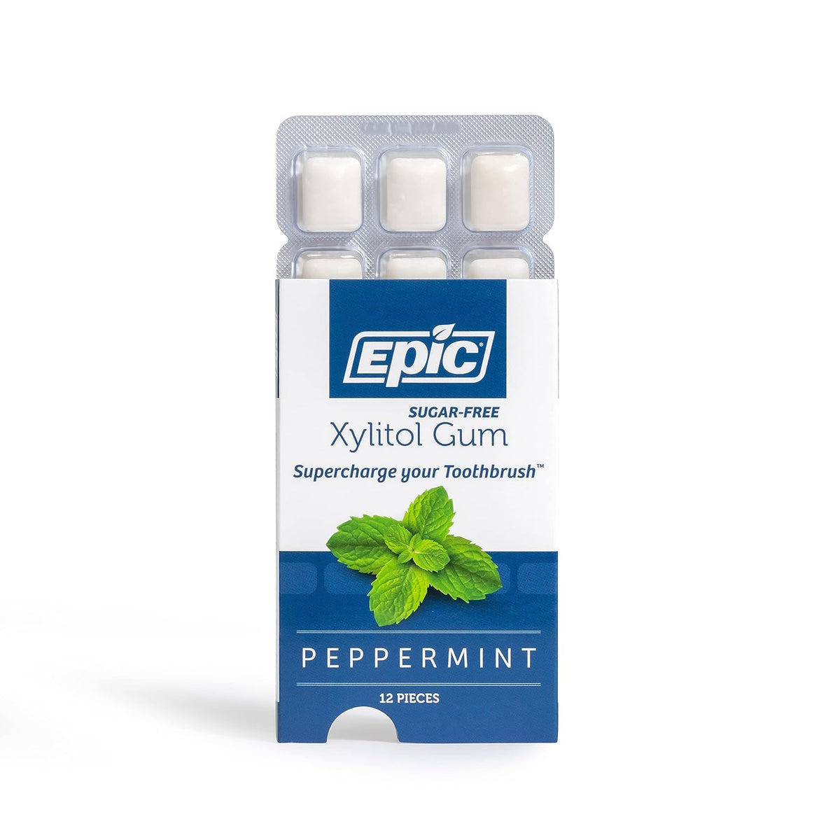 Epic Xylitol Spearmint Gum – Vegan Dry Mouth Relief for Mindfulness Routine and Self-Care Ritual
