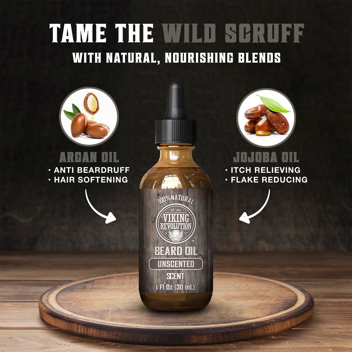 flake-free formula targeting beardruff and itching