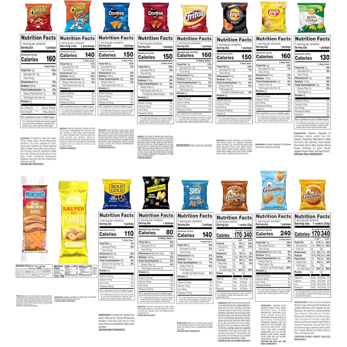 Frito-Lay Ultimate Classic Snacks Package – One-Box Snack Solution for Clutter-Free Pantries