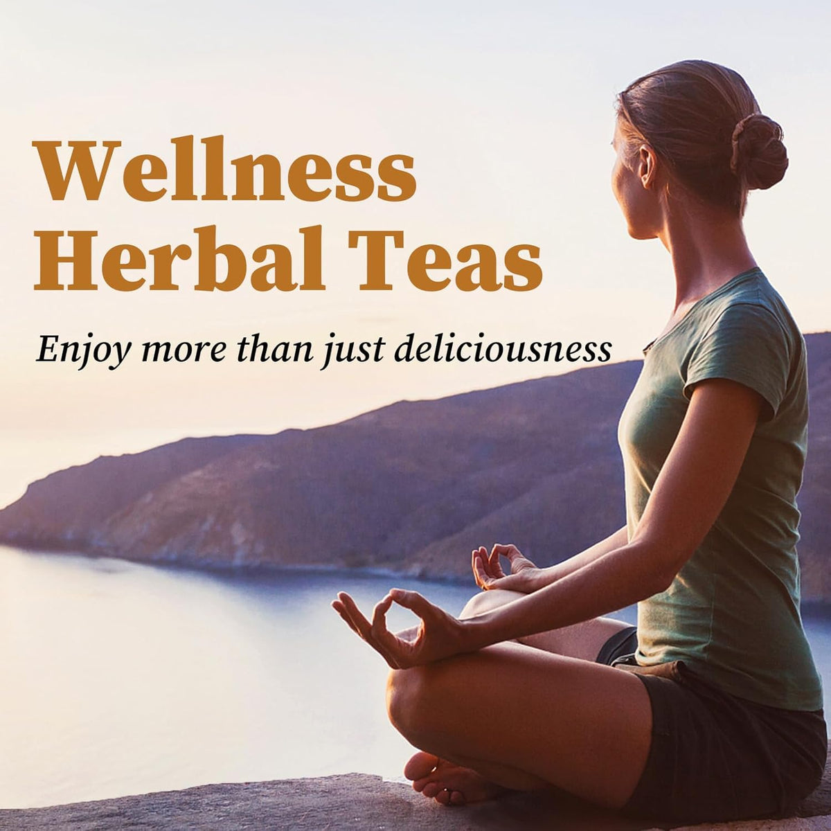 FullChea Lemon Ginger Wellness Tea – Adhesive-Free Sachets for Bath Time Relaxation and Gut Health