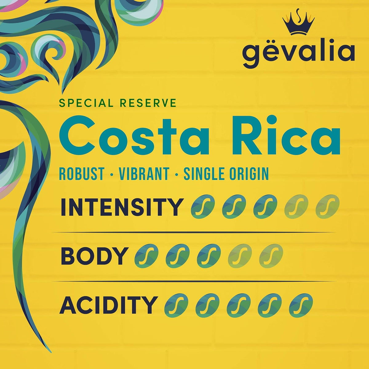 Gevalia Kaffe Special Reserve Costa Rica Coffee Pods – Single-Serve Focus Boost for the Home Office and Study Desk
