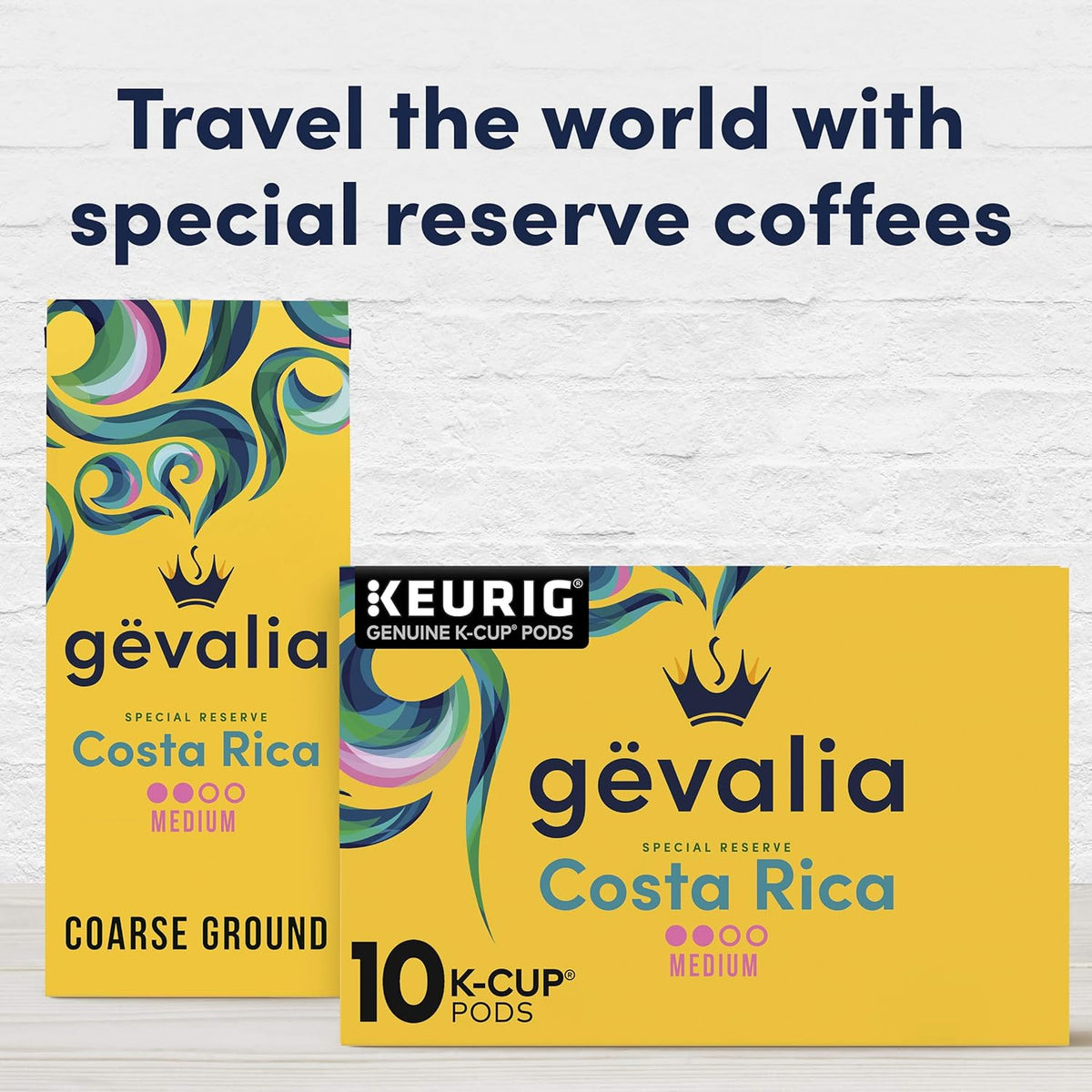 Gevalia Kaffe Special Reserve Costa Rica Coffee Pods – Single-Serve Focus Boost for the Home Office and Study Desk