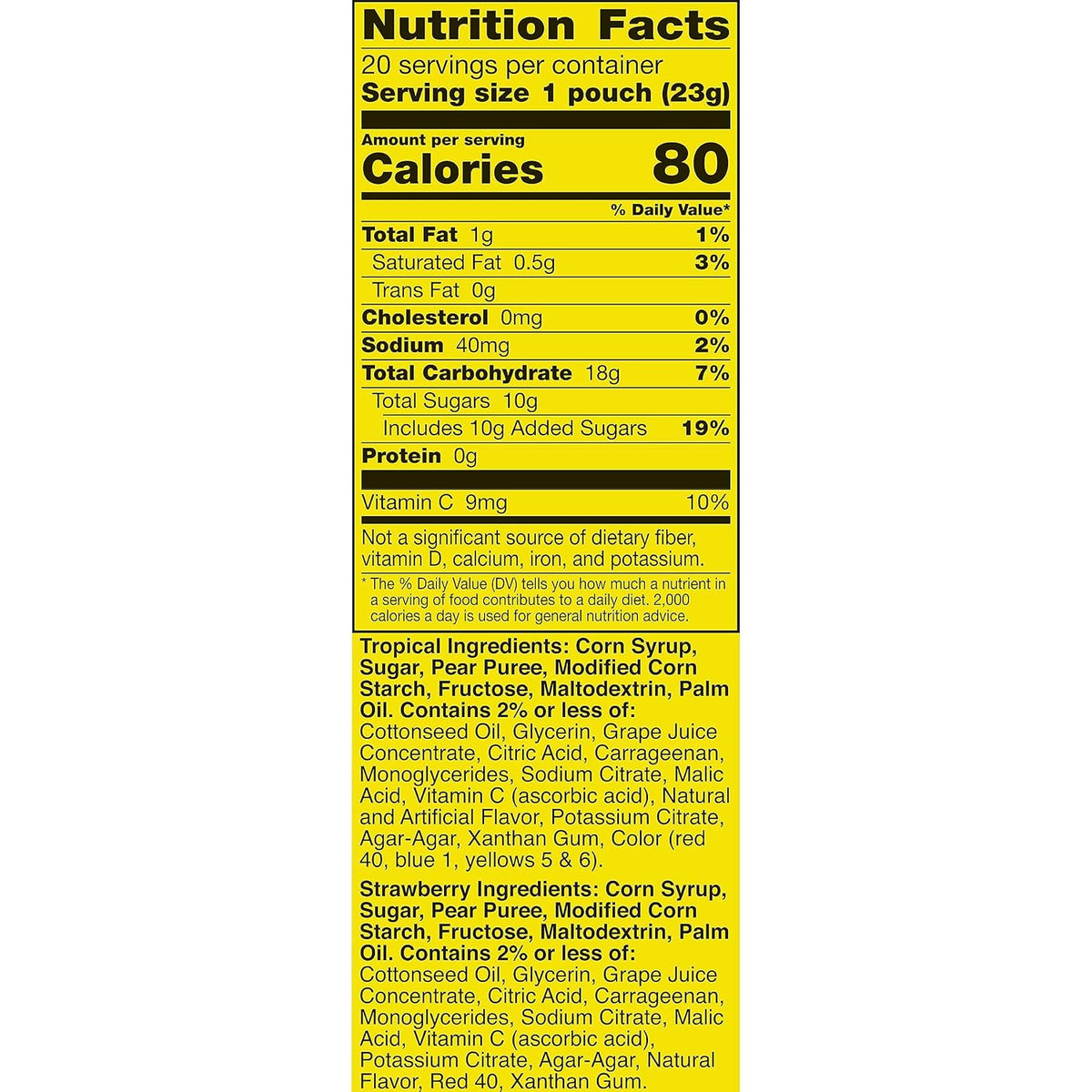 Gushers Strawberry and Tropical Gummy Snacks for Kids School Snacks and Recess – Gelatin Free, Juicy Fruit Center