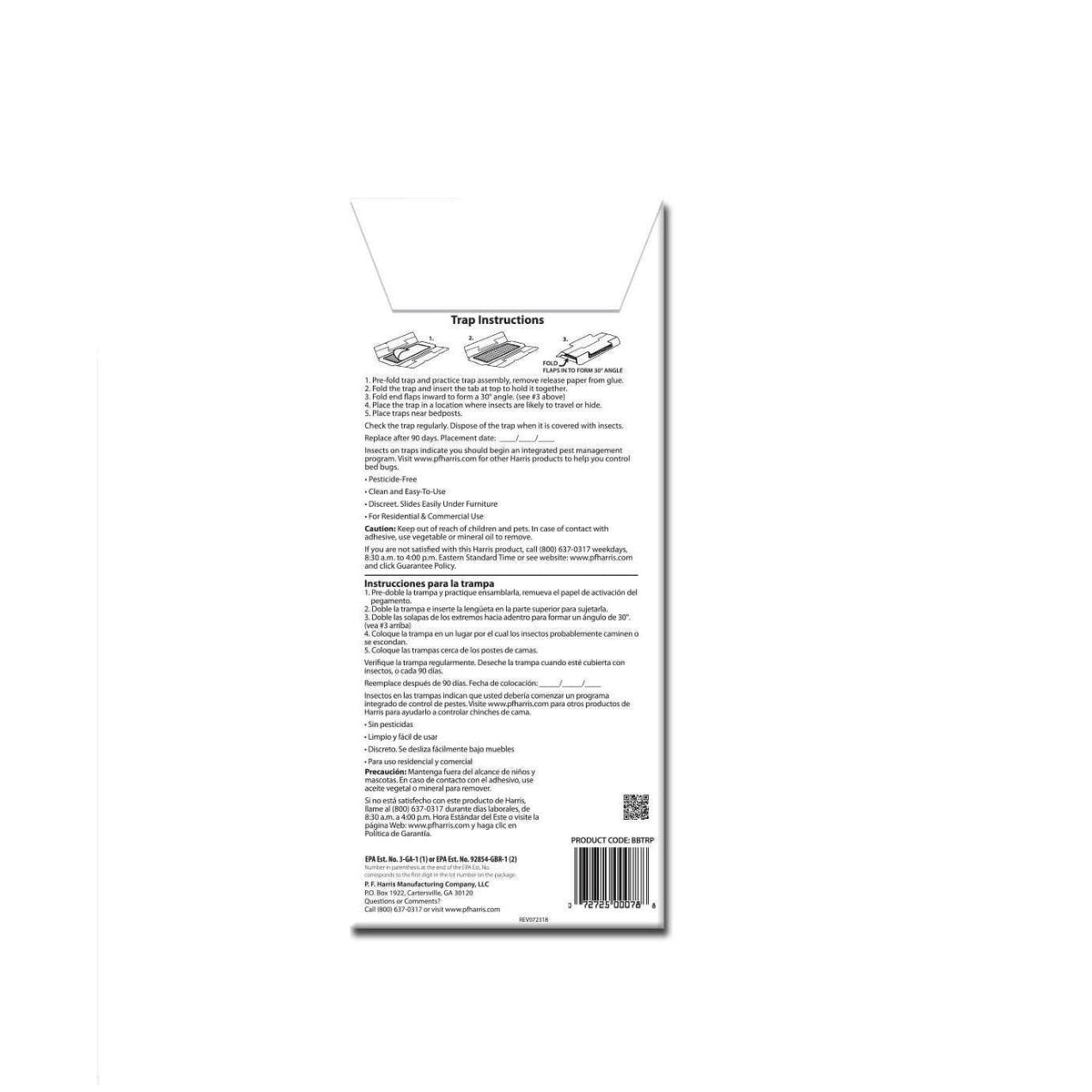 Harris Bed Bug Traps for Home Wellness Routine – Peace-of-Mind Early Detection for Restful Nights